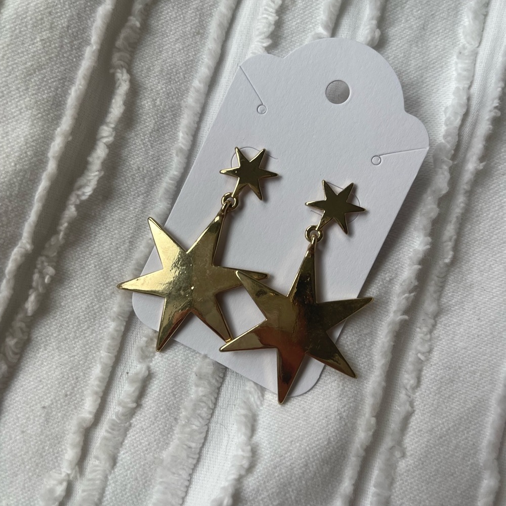 Star Statement Earrings